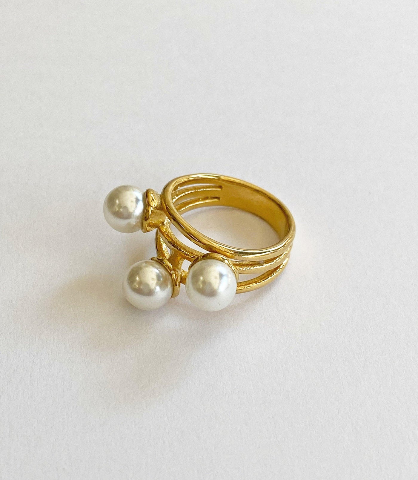 Pearl Stacking Ring | Fruit of the Vine Boutique 