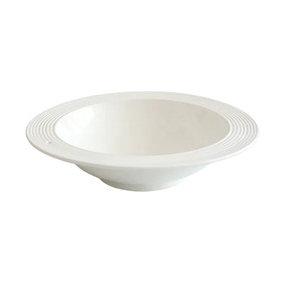 Pinstripe accented bowl