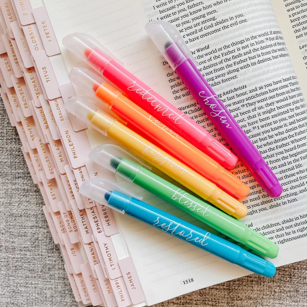 Scented Bible Highlighter Set | Fruit of the Vine Boutique 