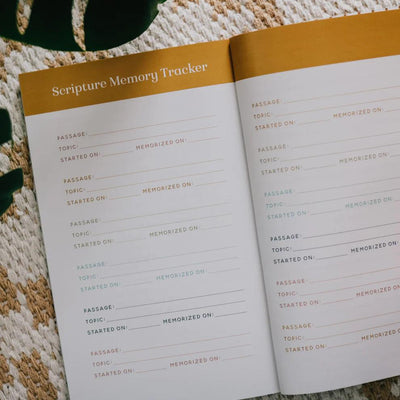 Scripture Memory Tracker Scripture Memory Bible Study Companion – Fruit of the Vine Boutique