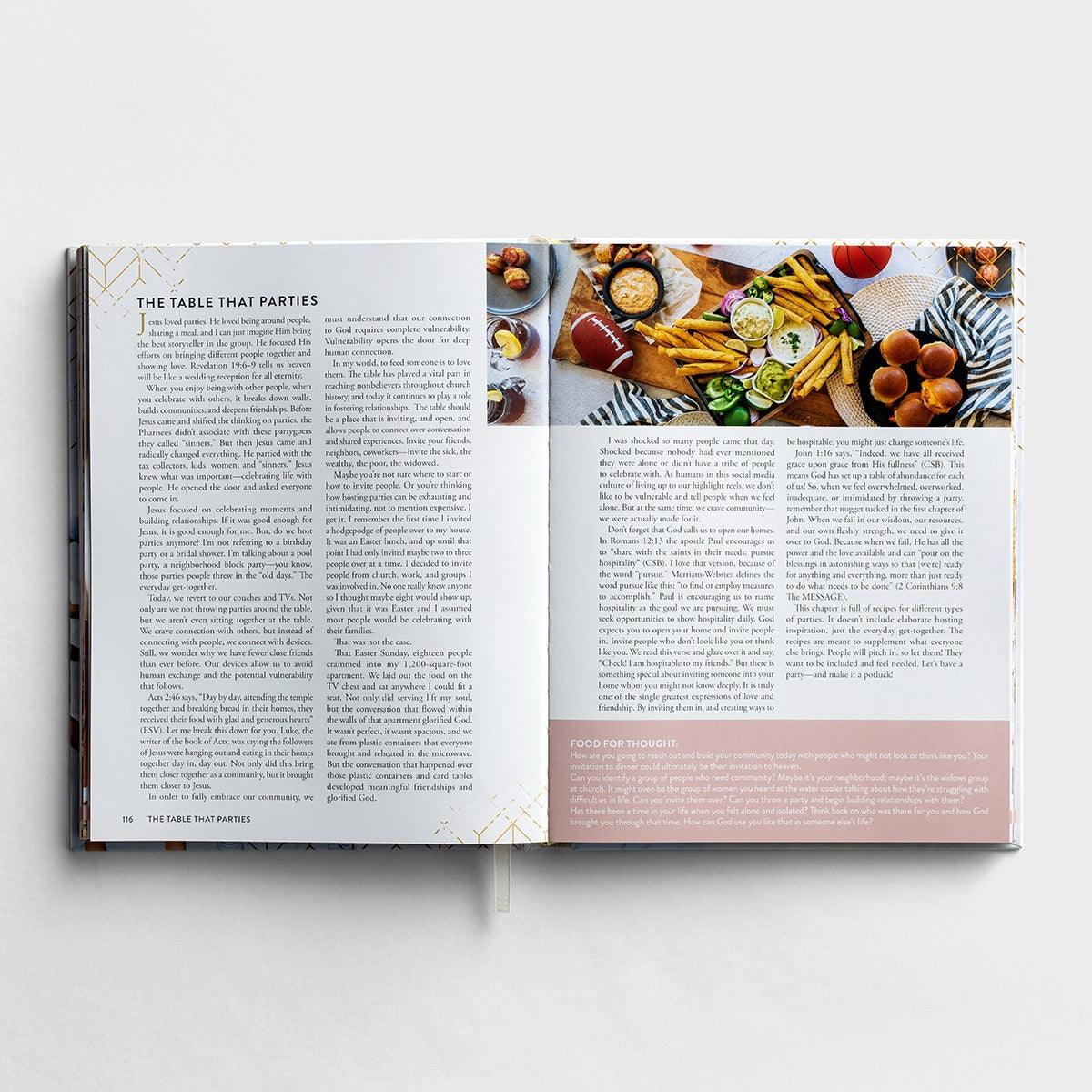 The Living Table: Recipes and Devotions for Everyday Get-Togethers | Fruit of the Vine Boutique 