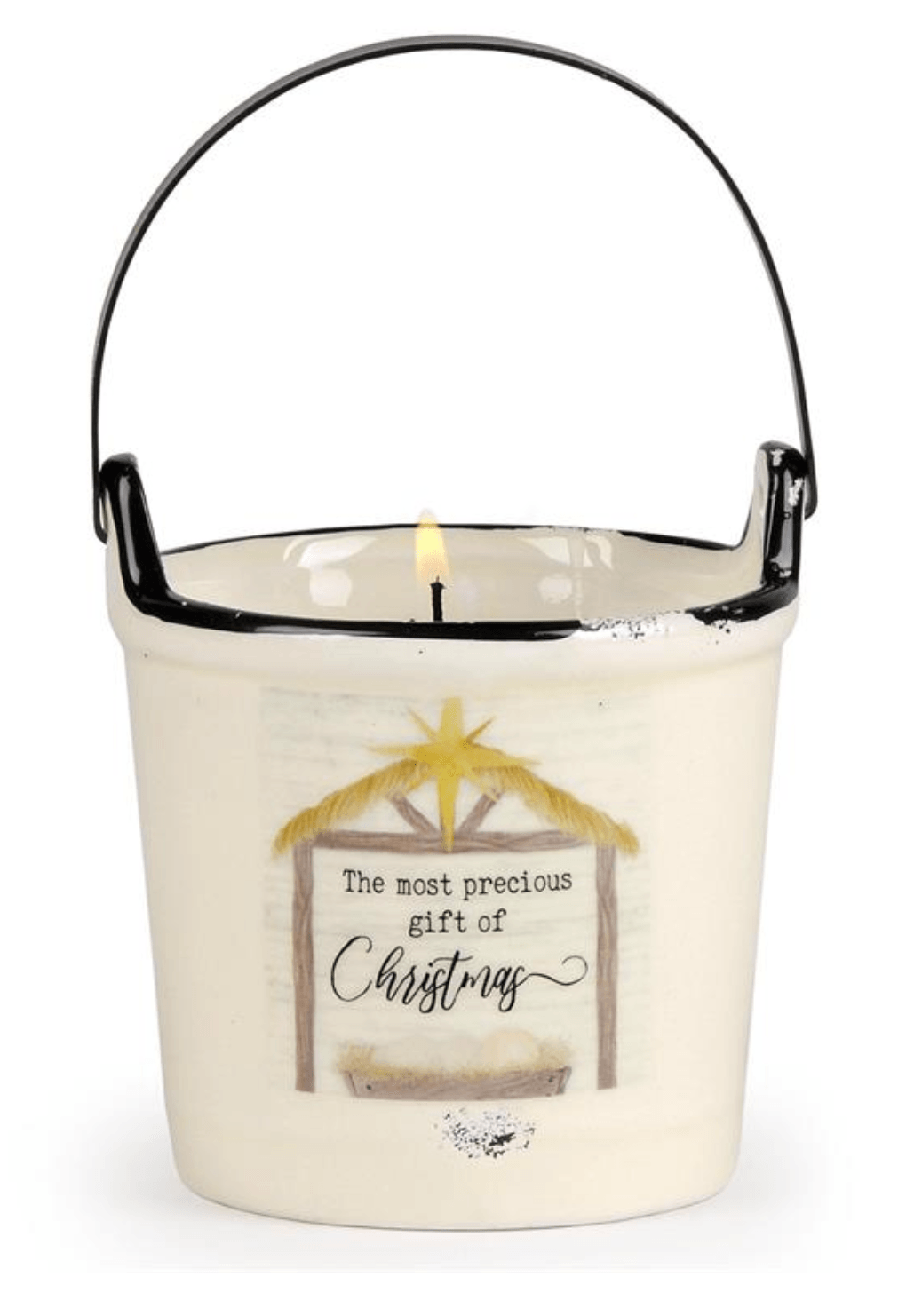 Most Precious Gift of Christmas Bucket Candle | Fruit of the Vine Boutique 