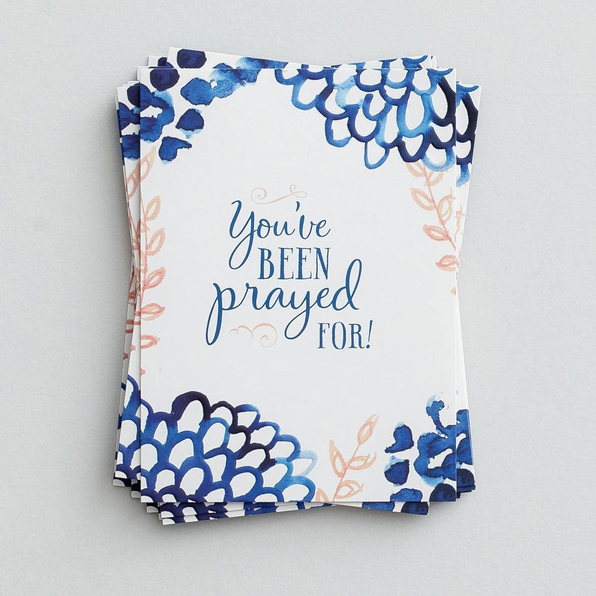 You've Been Prayed For - 10 Premium Note Cards | Fruit of the Vine Boutique 